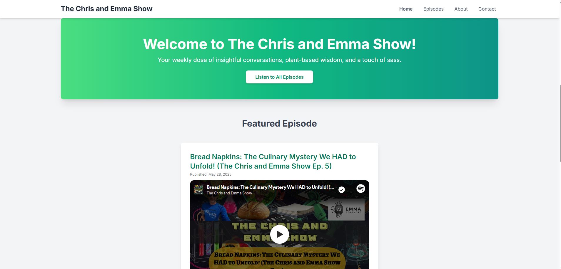Podcast Site