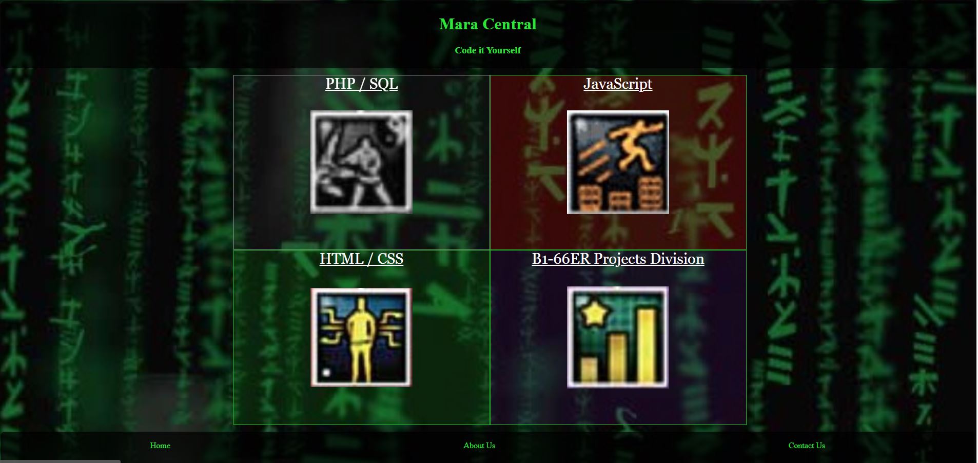 MaraCentral.com Website Screenshot